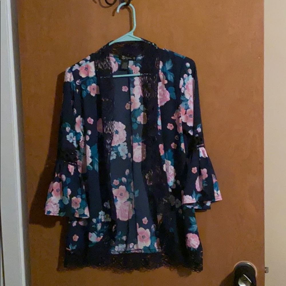 Floral kimono